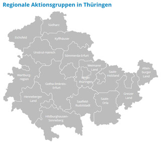 LEADER-Regionen in Thüringen, Thüringer Vernetzungsstelle LEADER