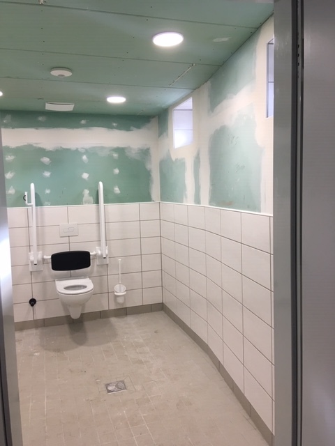 Besucher-WC, Bild: Diakonie Landgut Holzdorf gGmbH