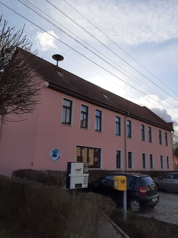 Alte Schule in Mattstedt - Fassadensanierung, Bild: Gemeinde Ilmtal - Weinstraße